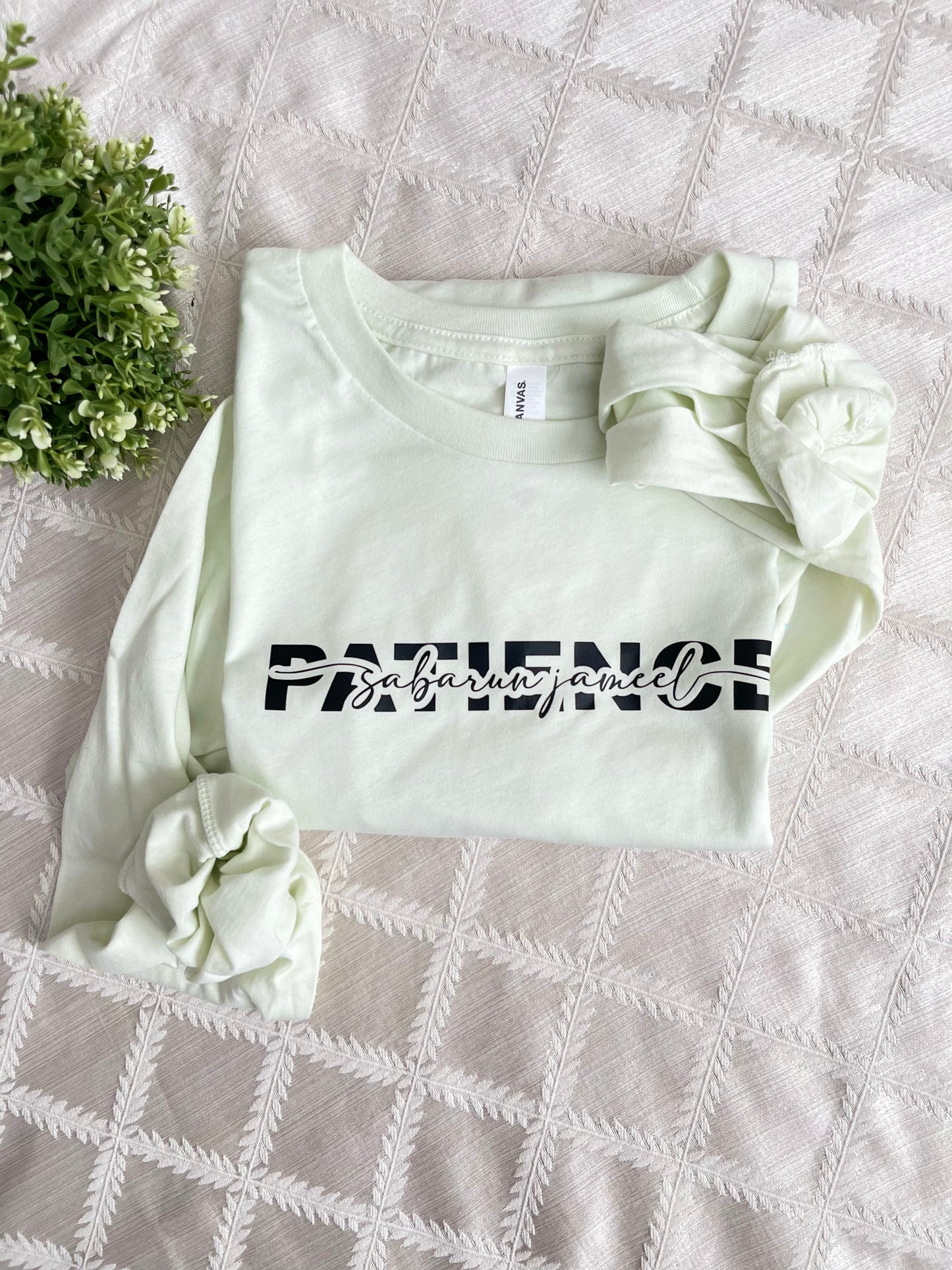 Patience Long Sleeve T Shirt