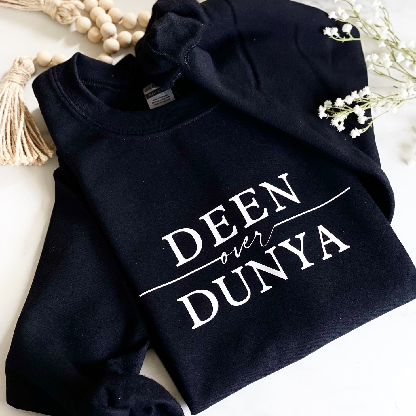 Deen over Dunya Crewneck Sweatshirt