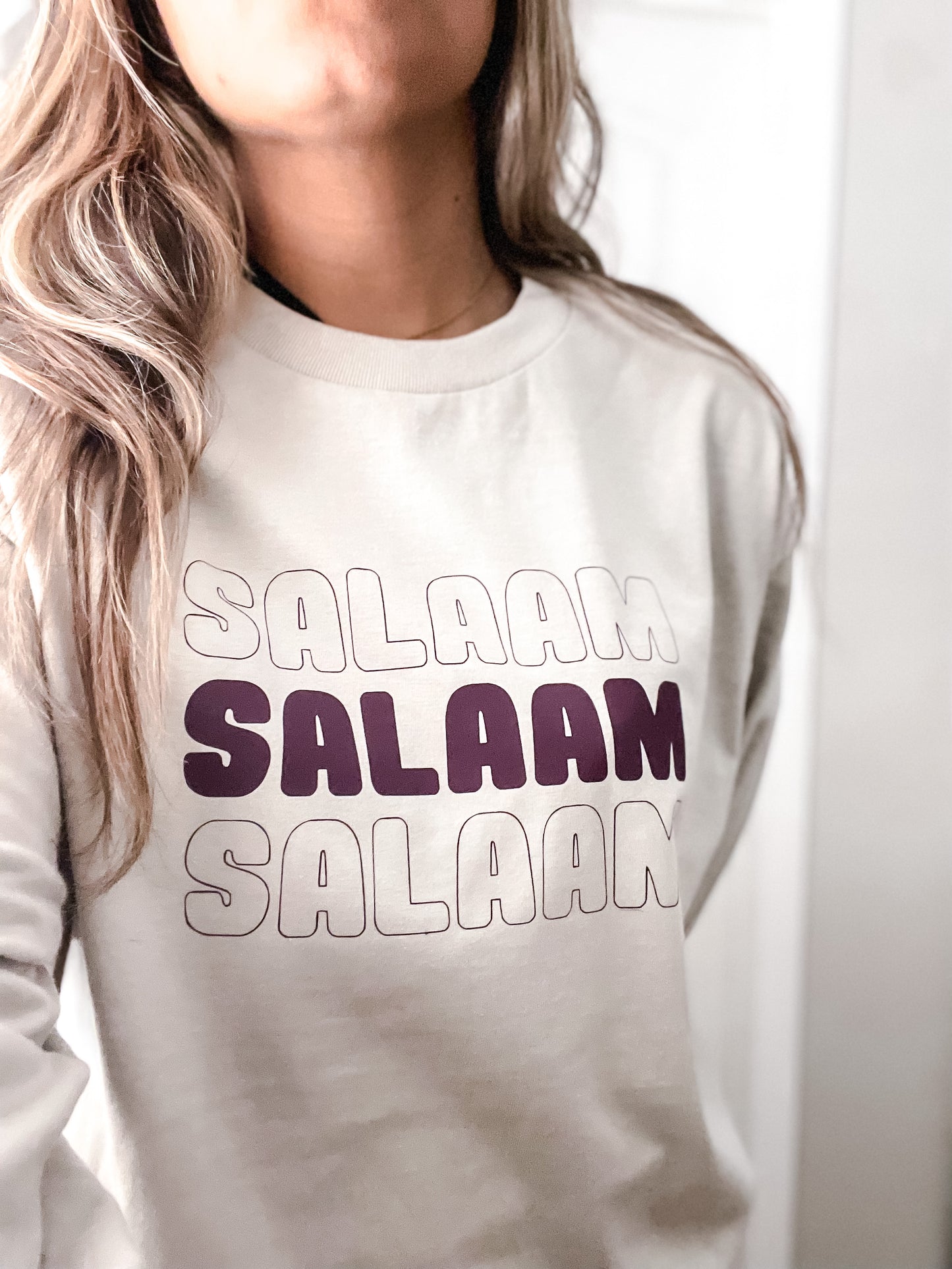 Salaam Long Sleeve Tee Shirt