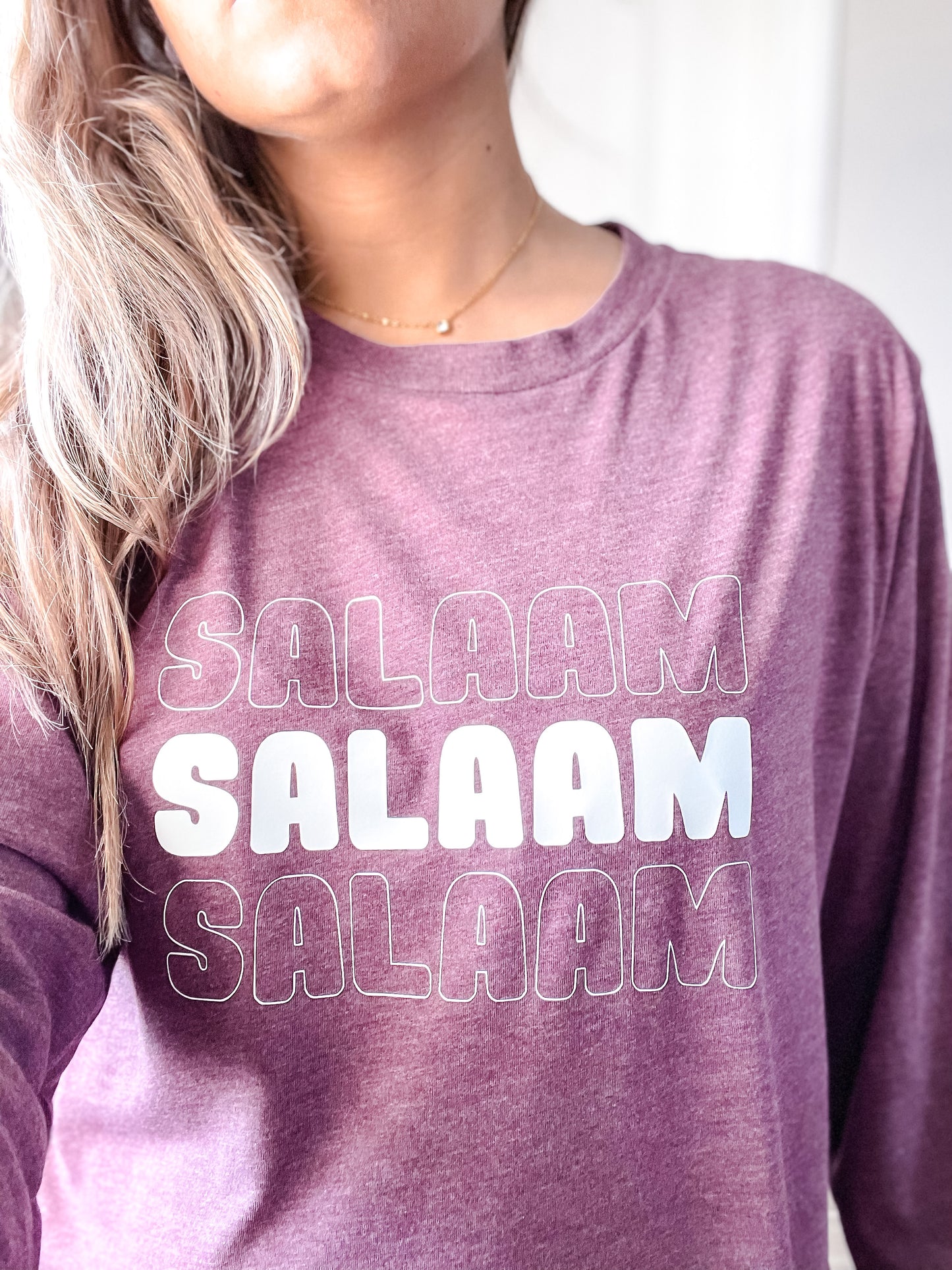 Salaam Long Sleeve Tee Shirt