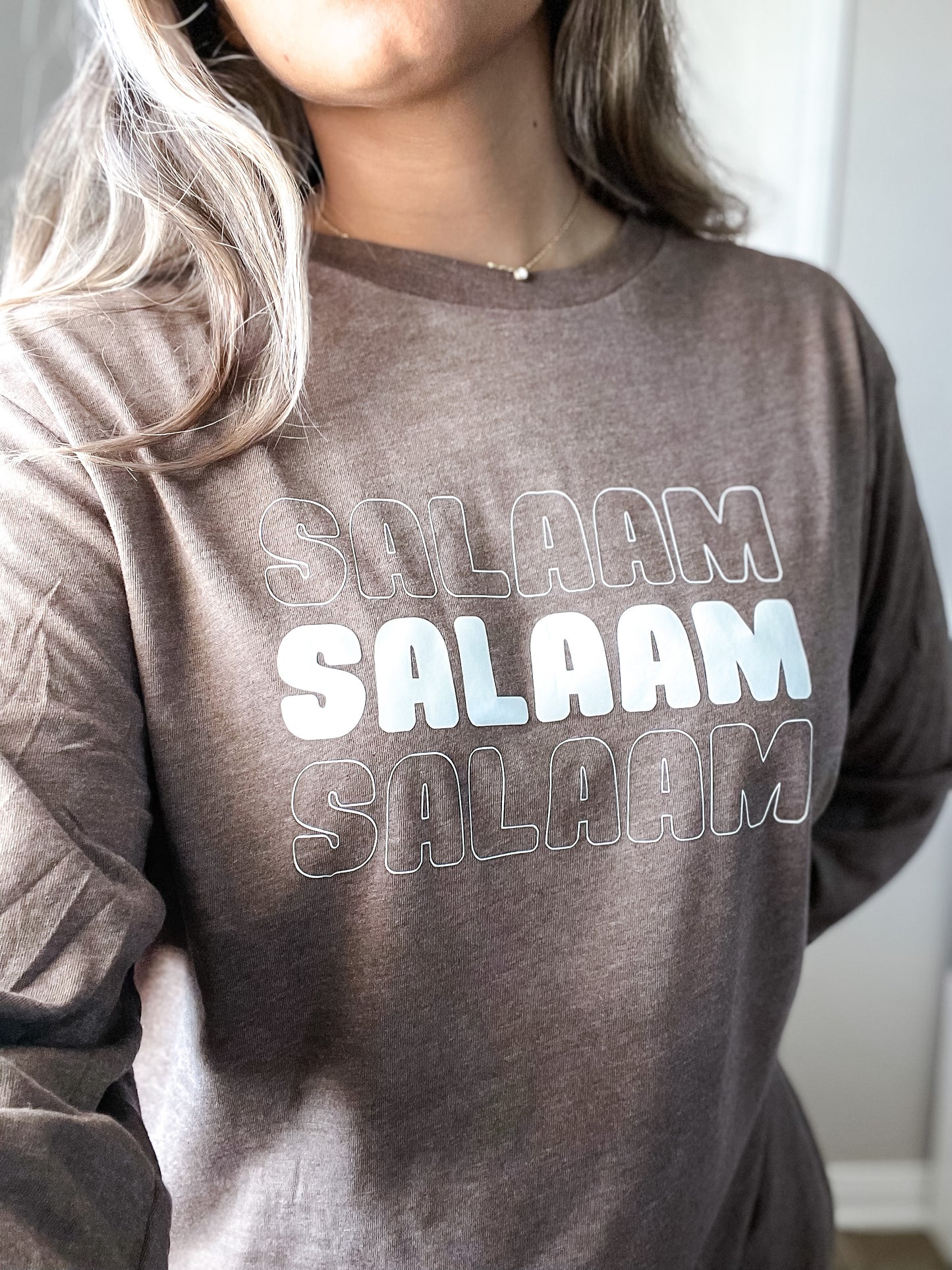 Salaam Long Sleeve Tee Shirt